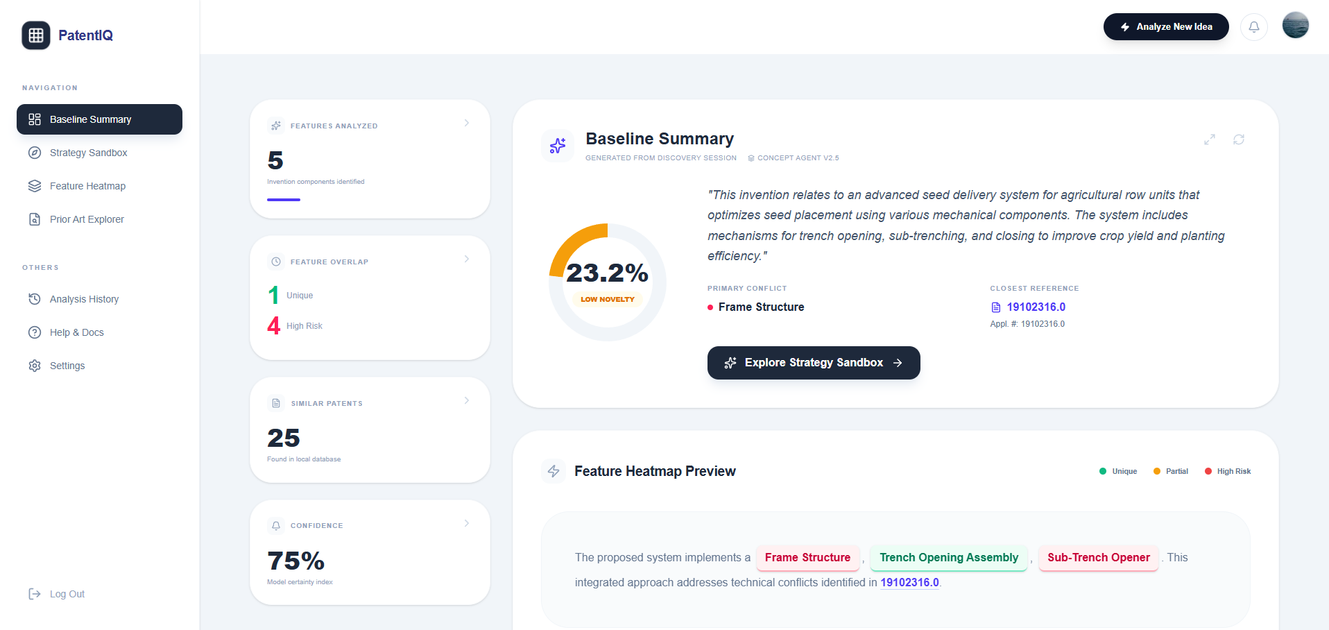 BaselineSummary